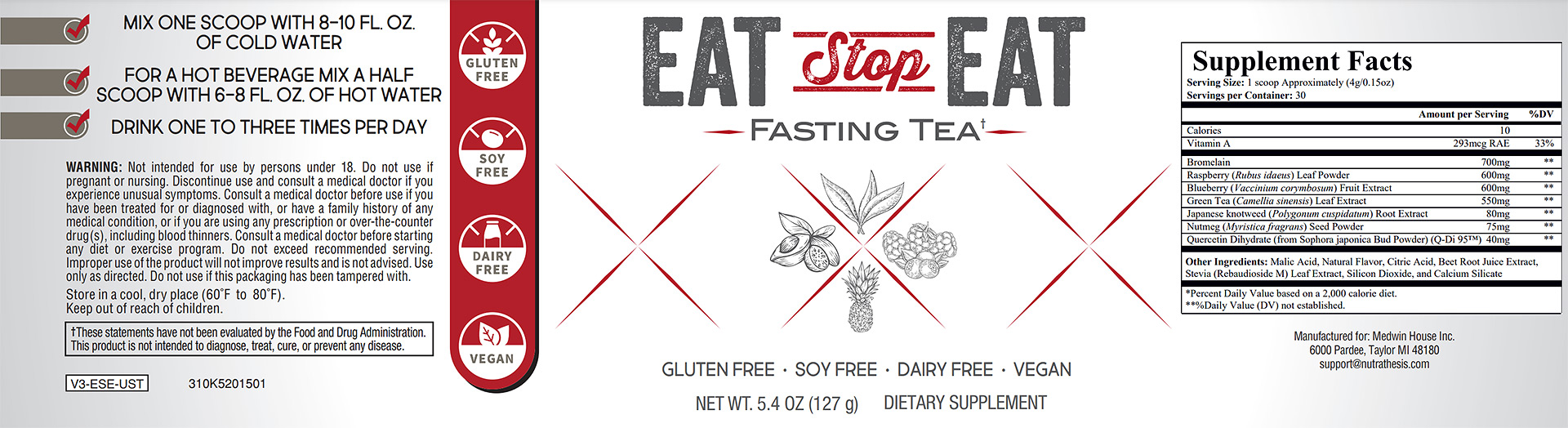 ESE Fasting Tea